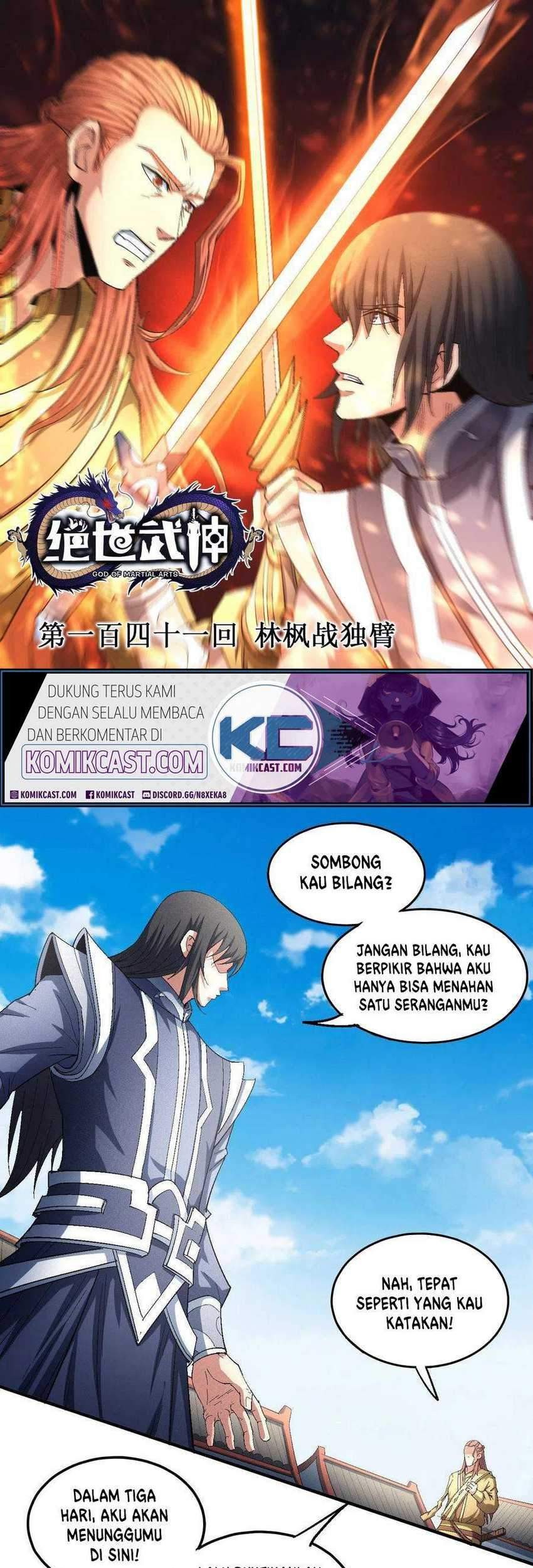 Manhua God of Martial Arts Chapter 141.1 gambar 2