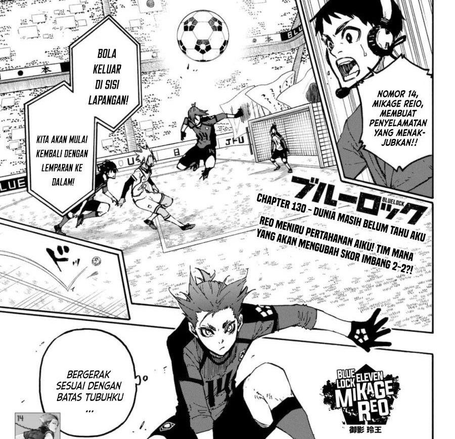 Komik Blue Lock Chapter 130 gambar 1