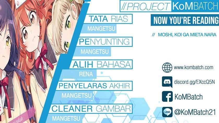 Komik Moshi, Koi ga Mieta Nara Chapter 03.1 gambar 1