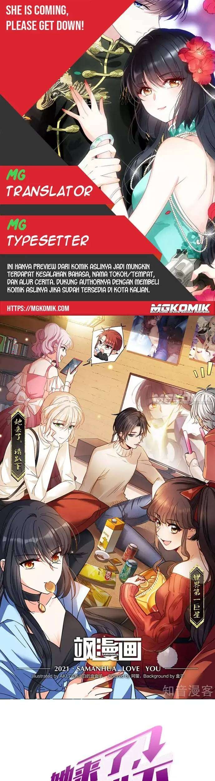 Komik She Is Coming, Please Get Down! Chapter 35.2 gambar 1