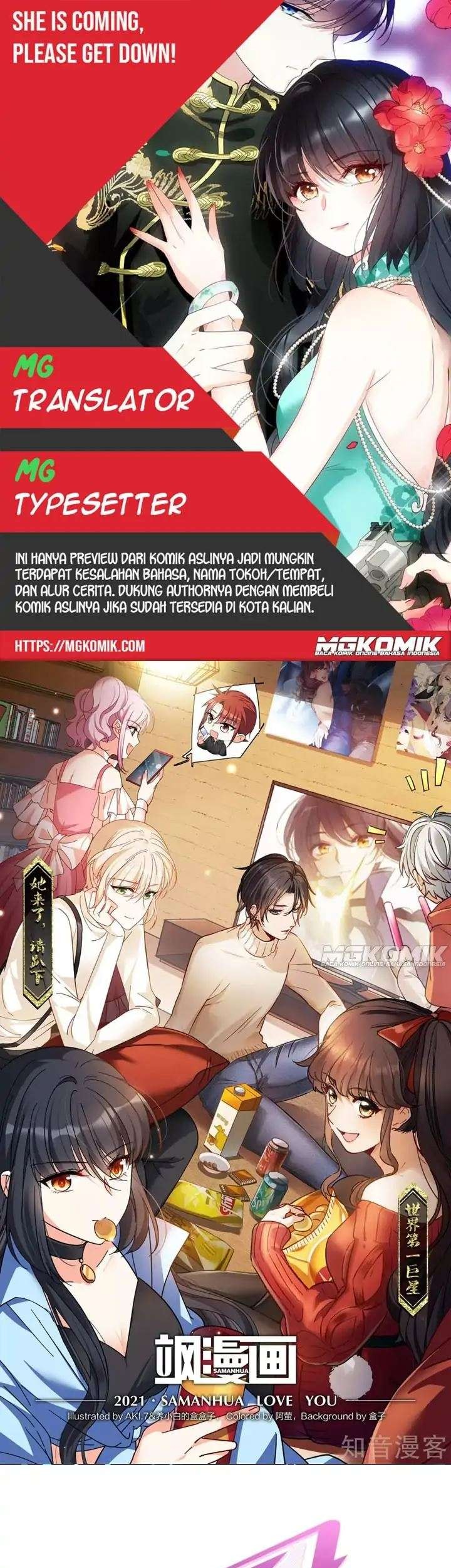 Komik She Is Coming, Please Get Down! Chapter 35.1 gambar 1