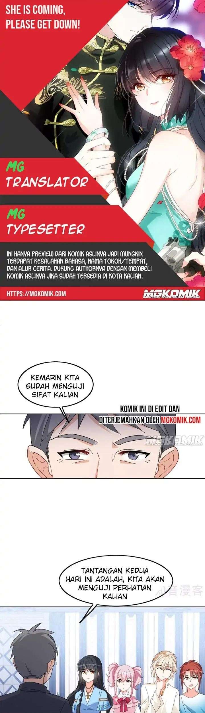 Komik She Is Coming, Please Get Down! Chapter 33.2 gambar 1