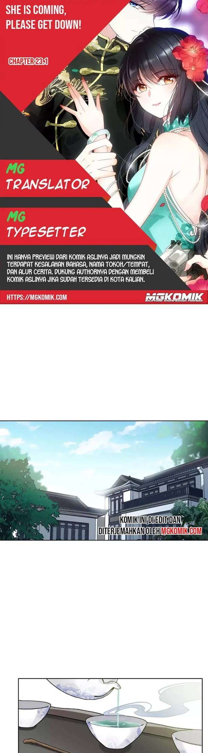 Komik She Is Coming, Please Get Down! Chapter 23 gambar 1