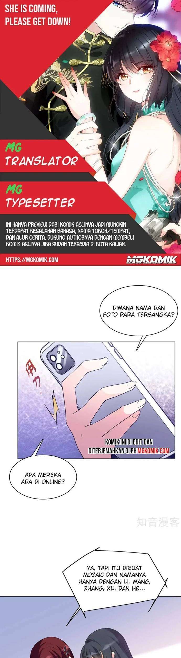 Komik She Is Coming, Please Get Down! Chapter 21.3 gambar 1