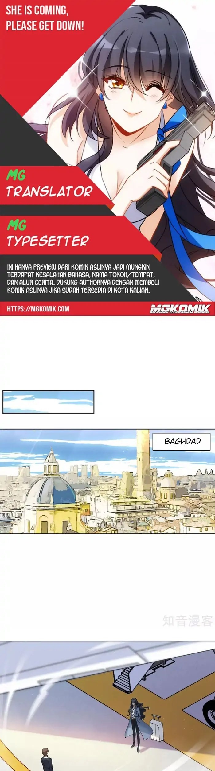 Komik She Is Coming, Please Get Down! Chapter 12.1 gambar 1