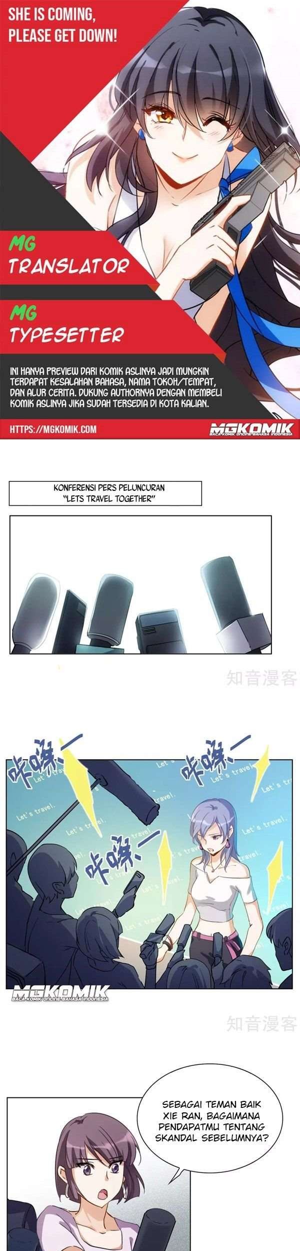 Komik She Is Coming, Please Get Down! Chapter 4.1 gambar 1