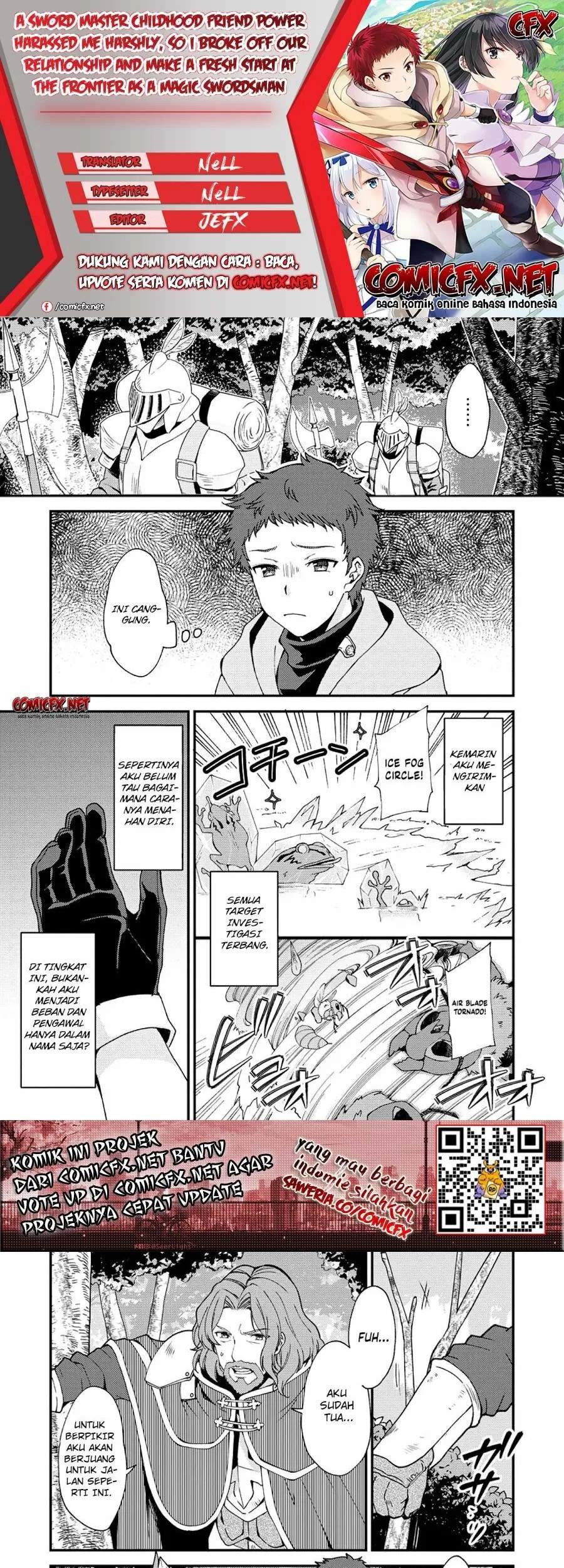 Komik A Sword Master Childhood Friend Power Harassed Me Harshly, So I Broke off Our Relationship and Make a Fresh Start at the Frontier as a Magic Swordsman Chapter 6.1 gambar 1