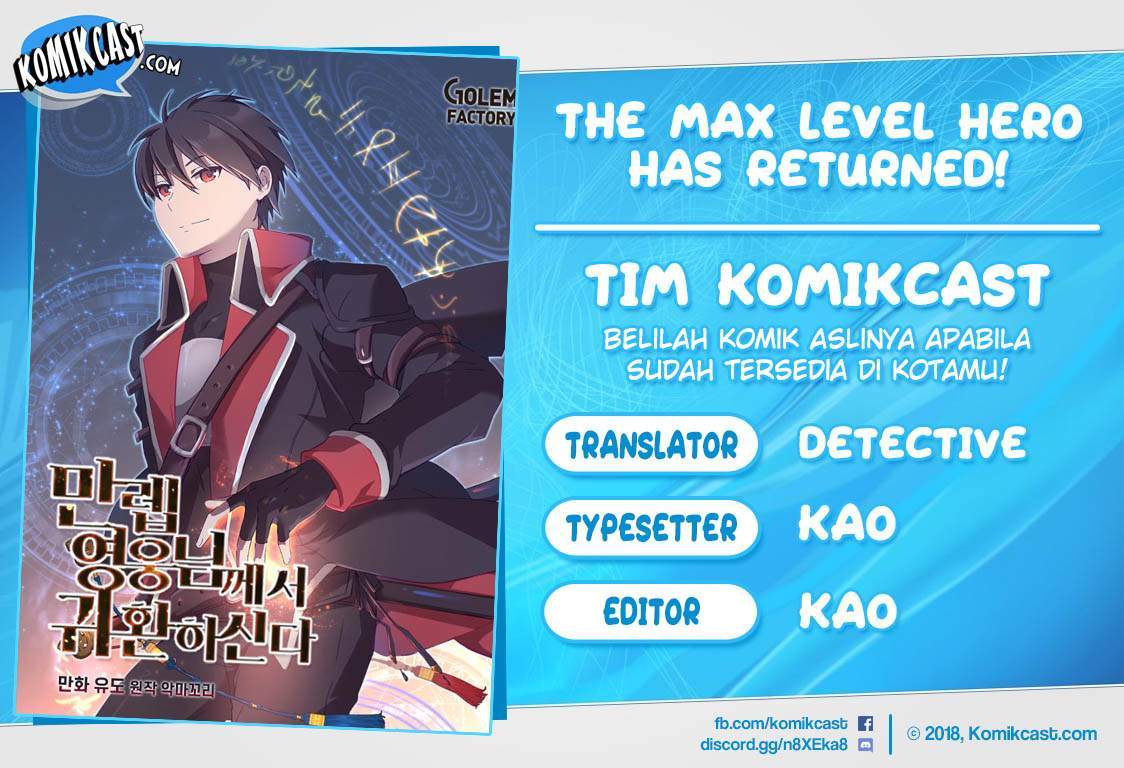 Komik The MAX leveled hero will return! Chapter 61 gambar 1