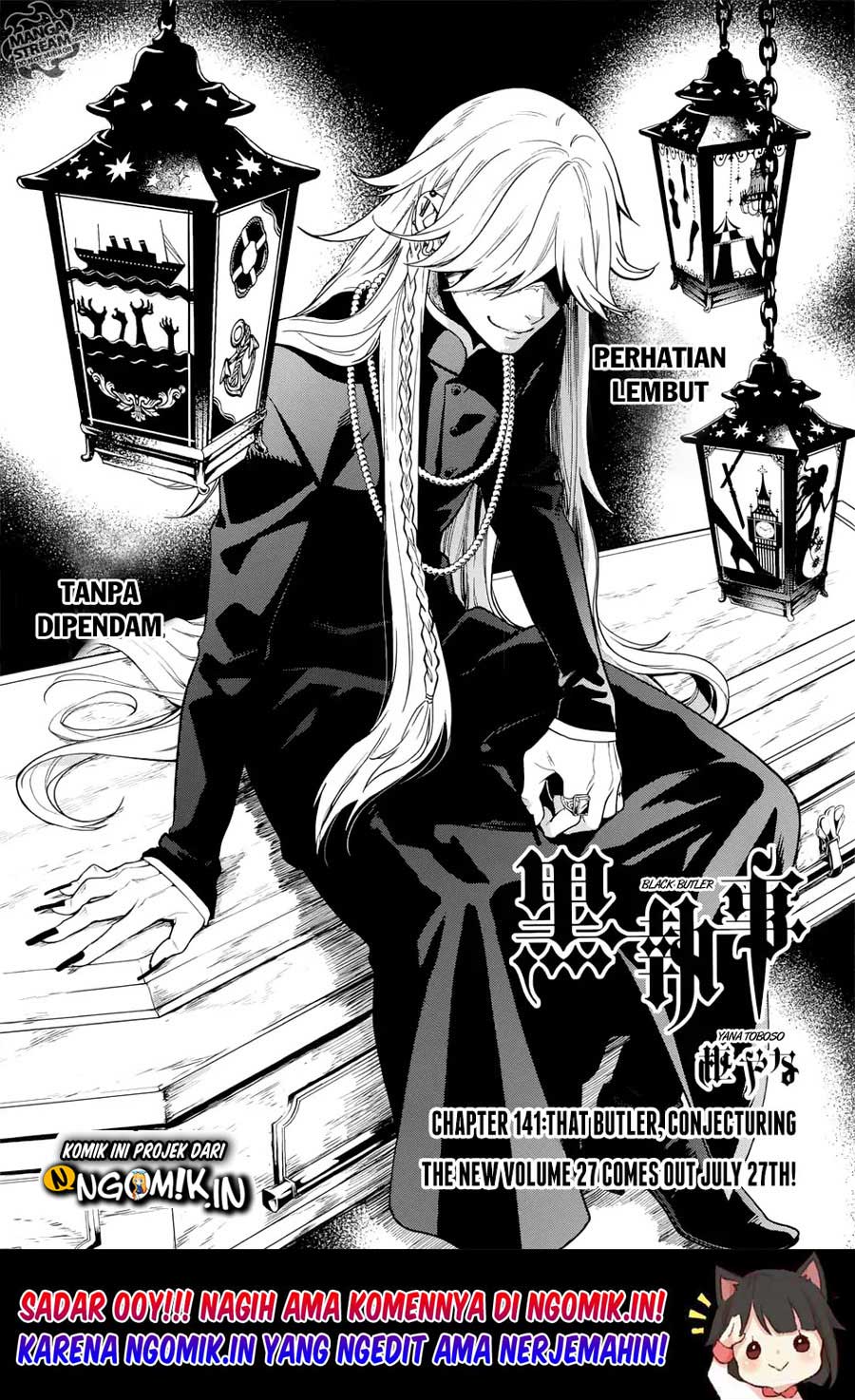 Manga Kuroshitsuji Chapter 141 gambar 2