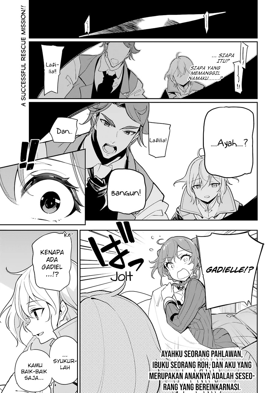 Manga Chichi wa Eiyuu, Haha wa Seirei, Musume no Watashi wa Tenseisha Chapter 32 gambar 2