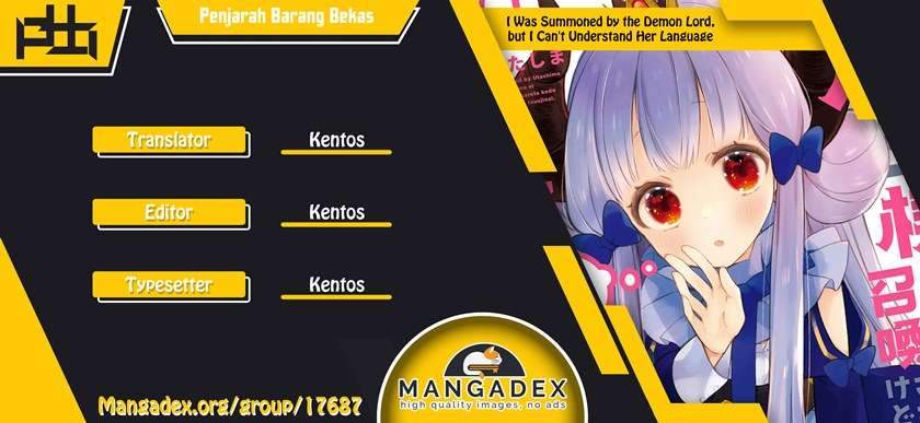 Komik I Was Summoned By The Demon Lord, But I Can’t Understand Her Language Chapter 19 gambar 1
