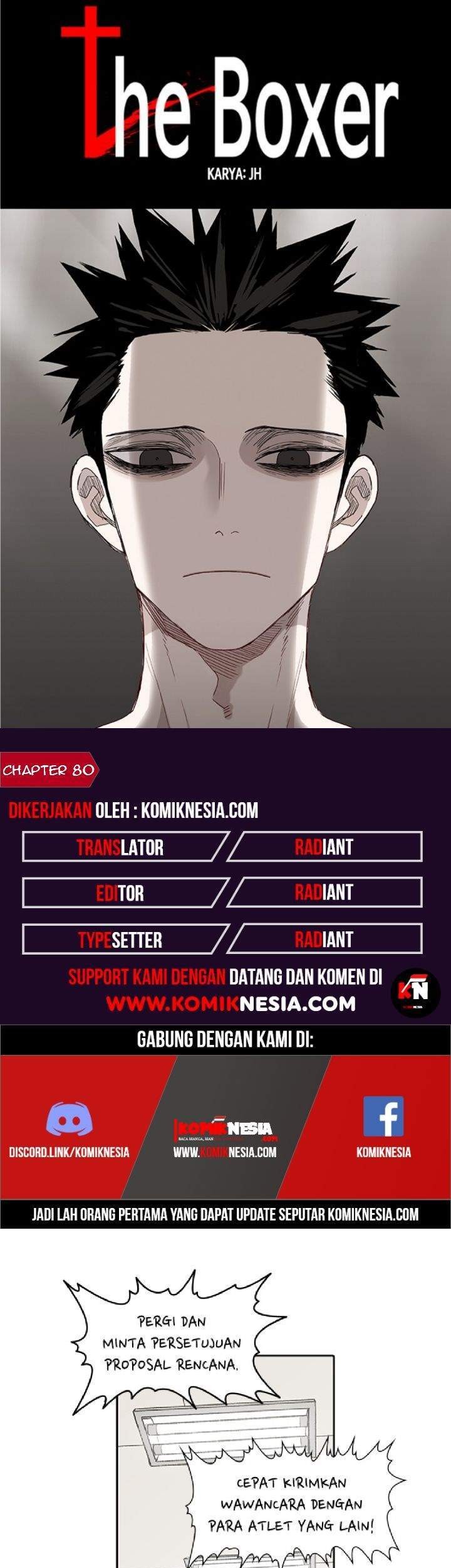 Komik The Boxer Chapter 80 gambar 1