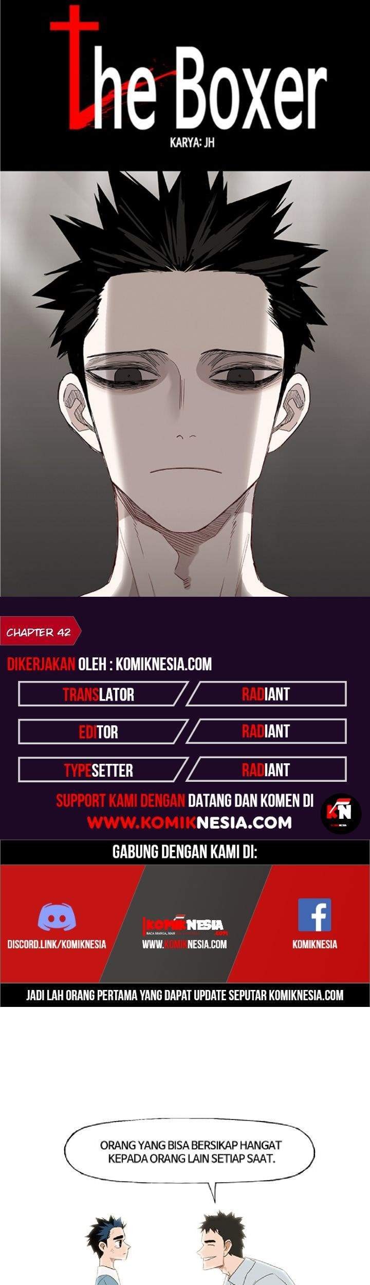 Komik The Boxer Chapter 42 gambar 1
