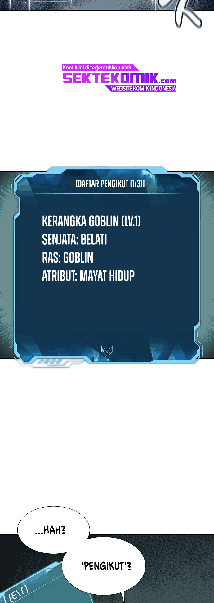 Alone Necromancer Chapter 1.2 - Halaman 54