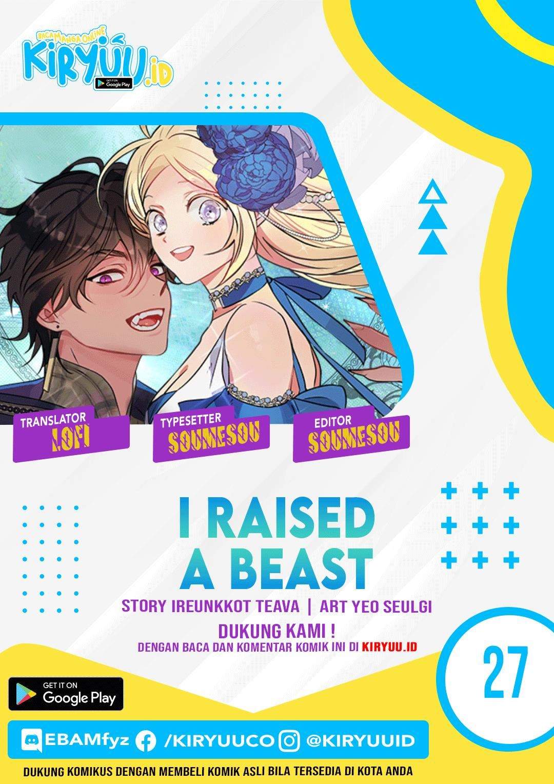 Komik I Raised A Beast Chapter 27 gambar 1