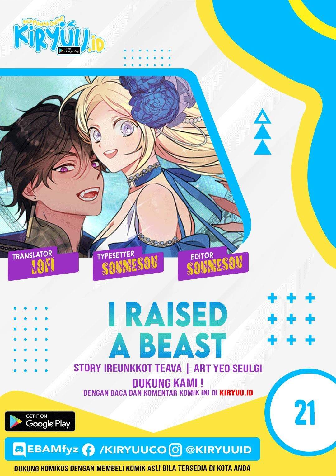 Komik I Raised A Beast Chapter 21 gambar 1