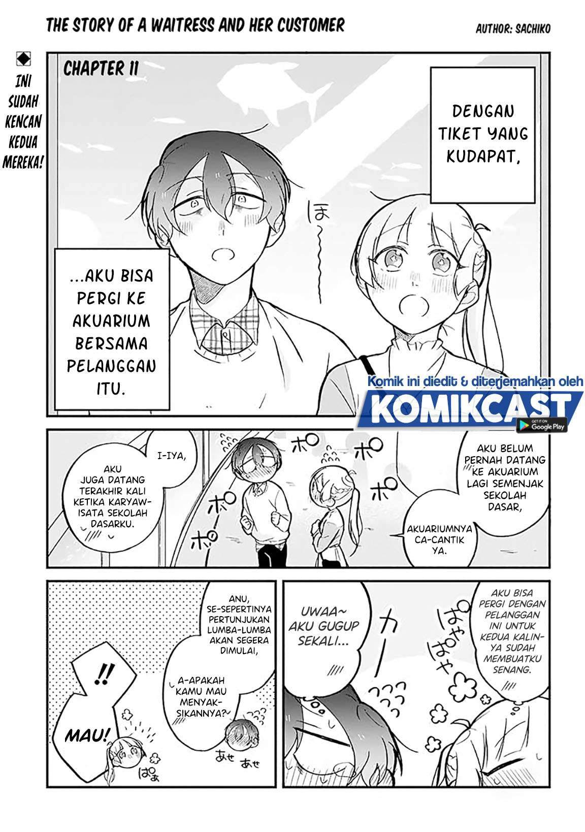 Komik The Story of a Waitress and Her Customer Chapter 11 gambar 1