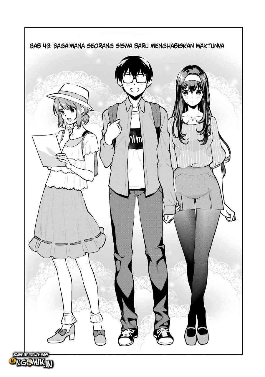 Manga Saenai Heroine no Sodatekata: Koisuru Metronome Chapter 43 gambar 2