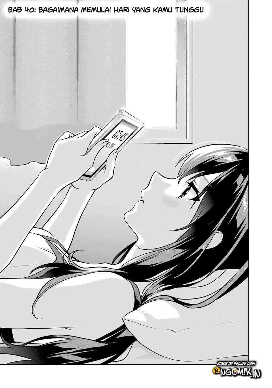 Manga Saenai Heroine no Sodatekata: Koisuru Metronome Chapter 40 gambar 2