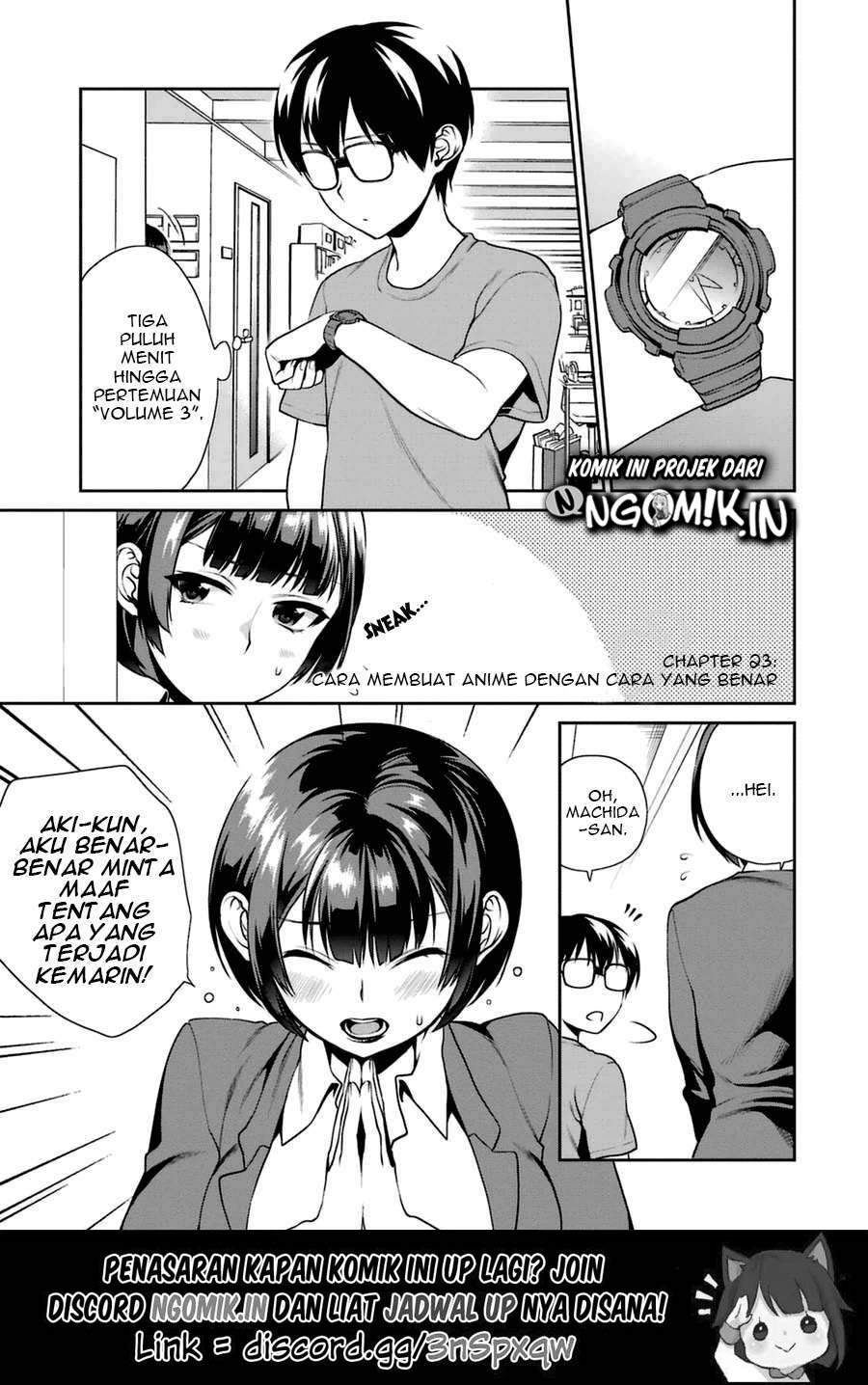 Manga Saenai Heroine no Sodatekata: Koisuru Metronome Chapter 23 gambar 2