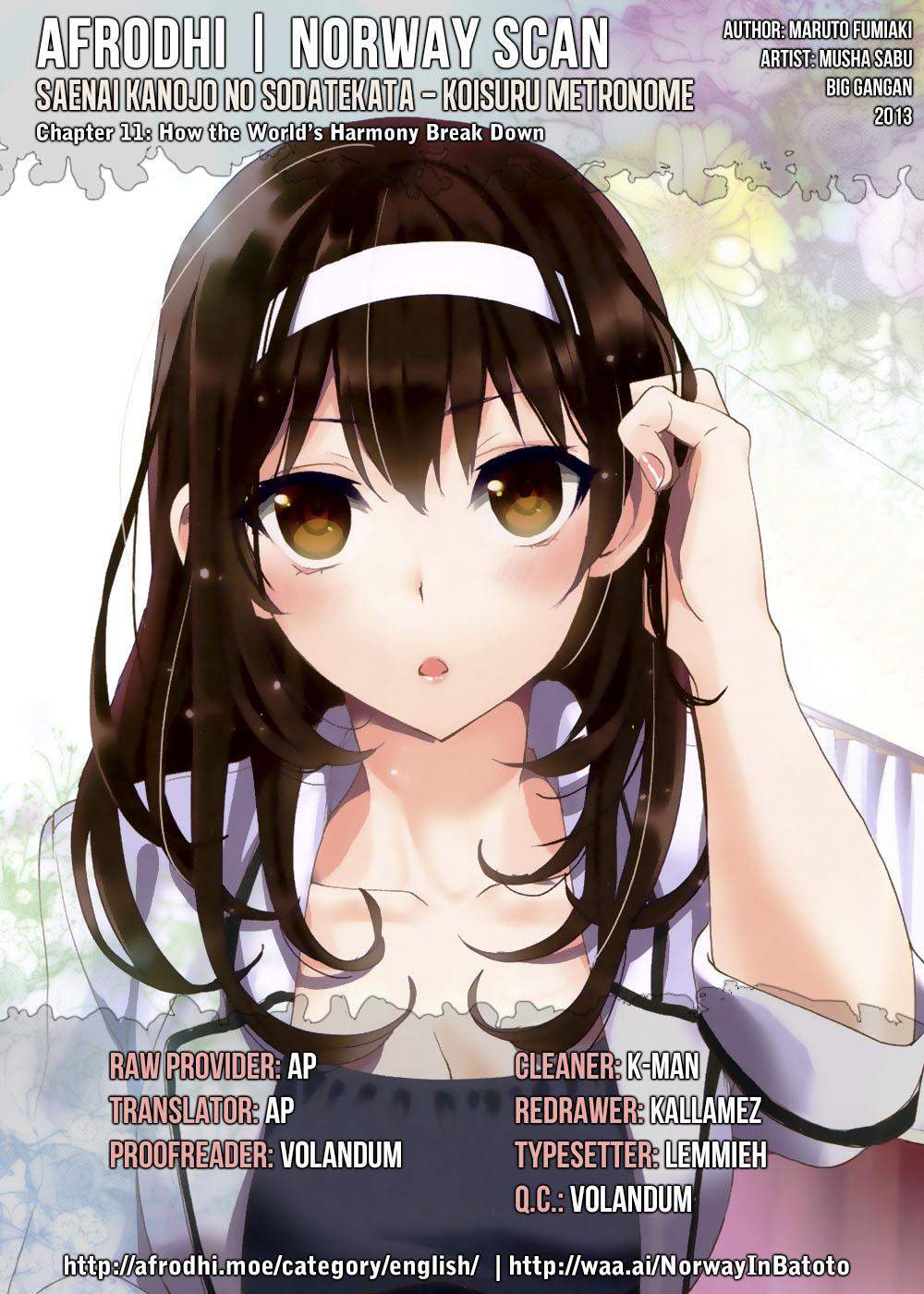 Manga Saenai Heroine no Sodatekata: Koisuru Metronome Chapter 11 gambar 2