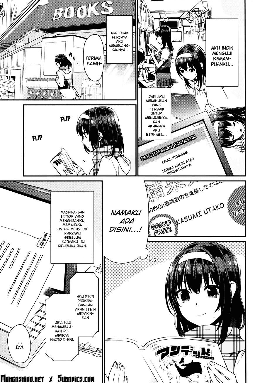 Saenai Heroine no Sodatekata: Koisuru Metronome Chapter 7 - Halaman 4