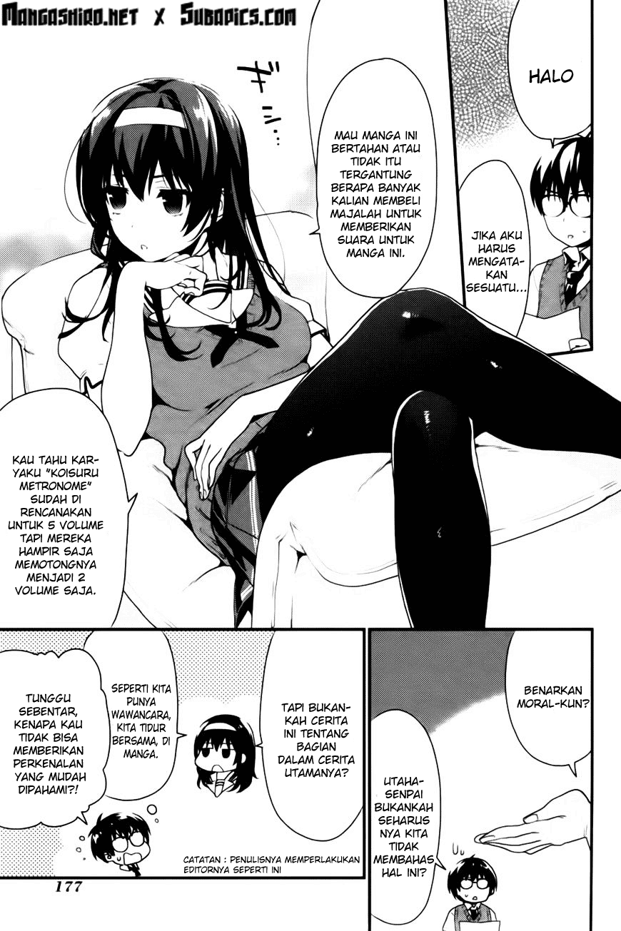 Saenai Heroine no Sodatekata: Koisuru Metronome Chapter 5.5 - Halaman 4
