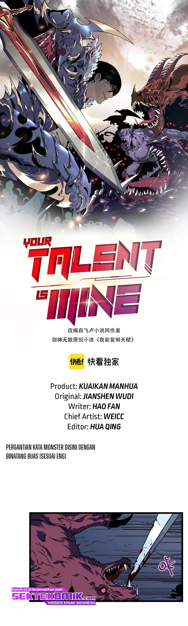 Manhua Your Talent is Mine Chapter 09 gambar 2