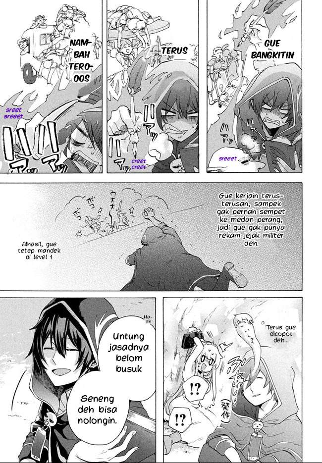“Kukuku… He is the weakest of the Four Heavenly Monarchs.” I was dismissed from my job but somehow I became the master of a hero and a holy maiden. Chapter 2.1 - Halaman 4