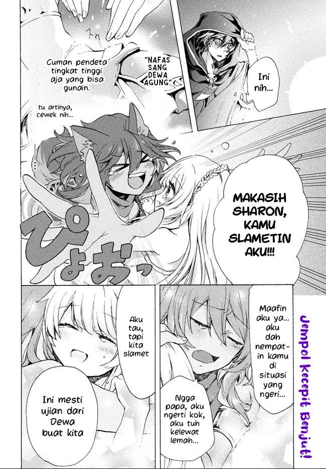 “Kukuku… He is the weakest of the Four Heavenly Monarchs.” I was dismissed from my job but somehow I became the master of a hero and a holy maiden. Chapter 2.1 - Halaman 7