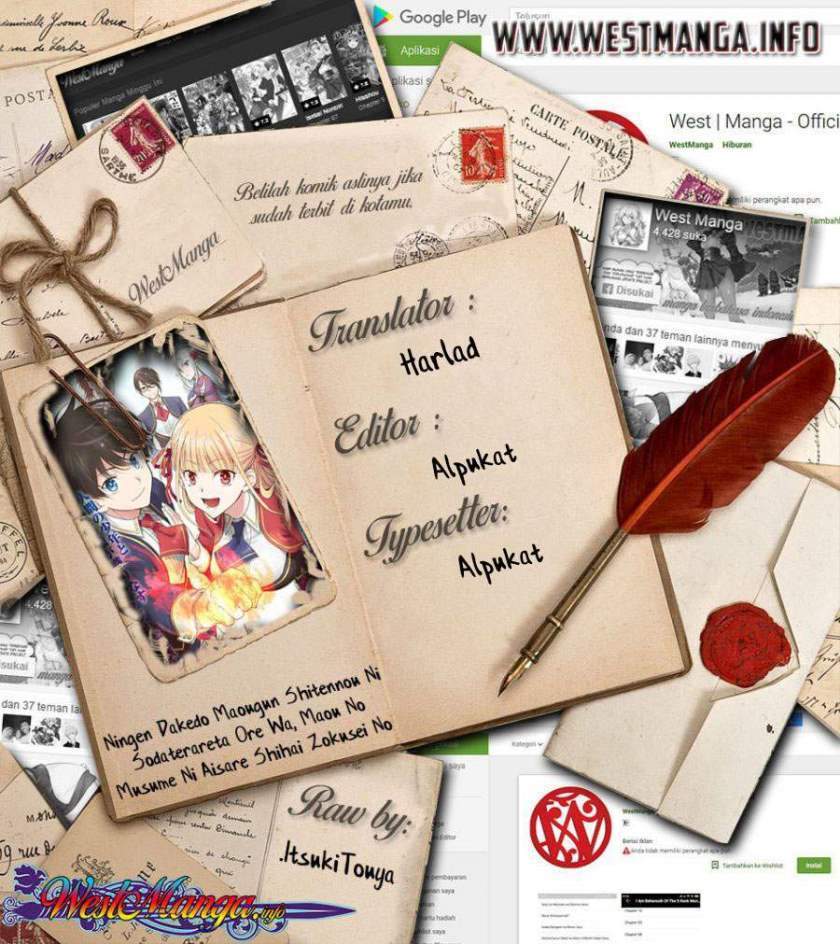 Komik Ningen dakedo Maougun Shitennou ni Sodaterareta Ore wa, Maou no Musume ni Aisare Shihai Zokusei no Kennou o Ataeraremashita. Chapter 7 gambar 1