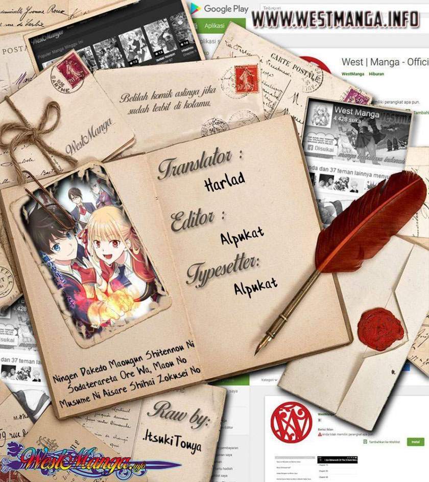 Komik Ningen dakedo Maougun Shitennou ni Sodaterareta Ore wa, Maou no Musume ni Aisare Shihai Zokusei no Kennou o Ataeraremashita. Chapter 6 gambar 1