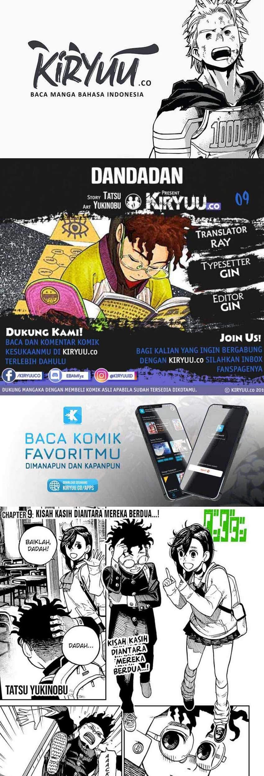 Komik DANDADAN Chapter 9 gambar 1