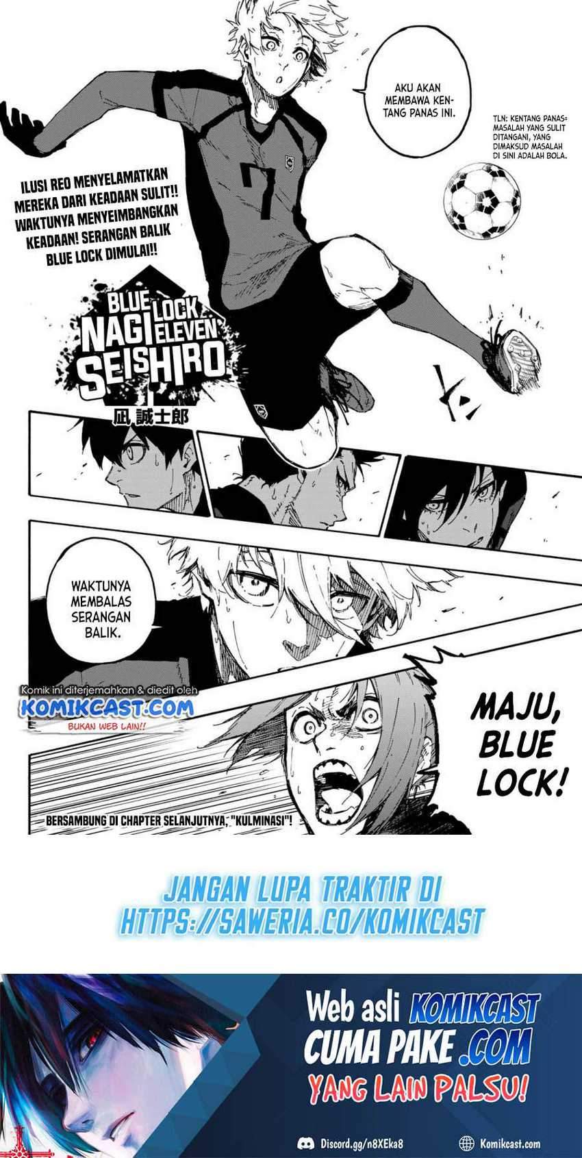 Blue Lock Chapter 135 - Halaman 17