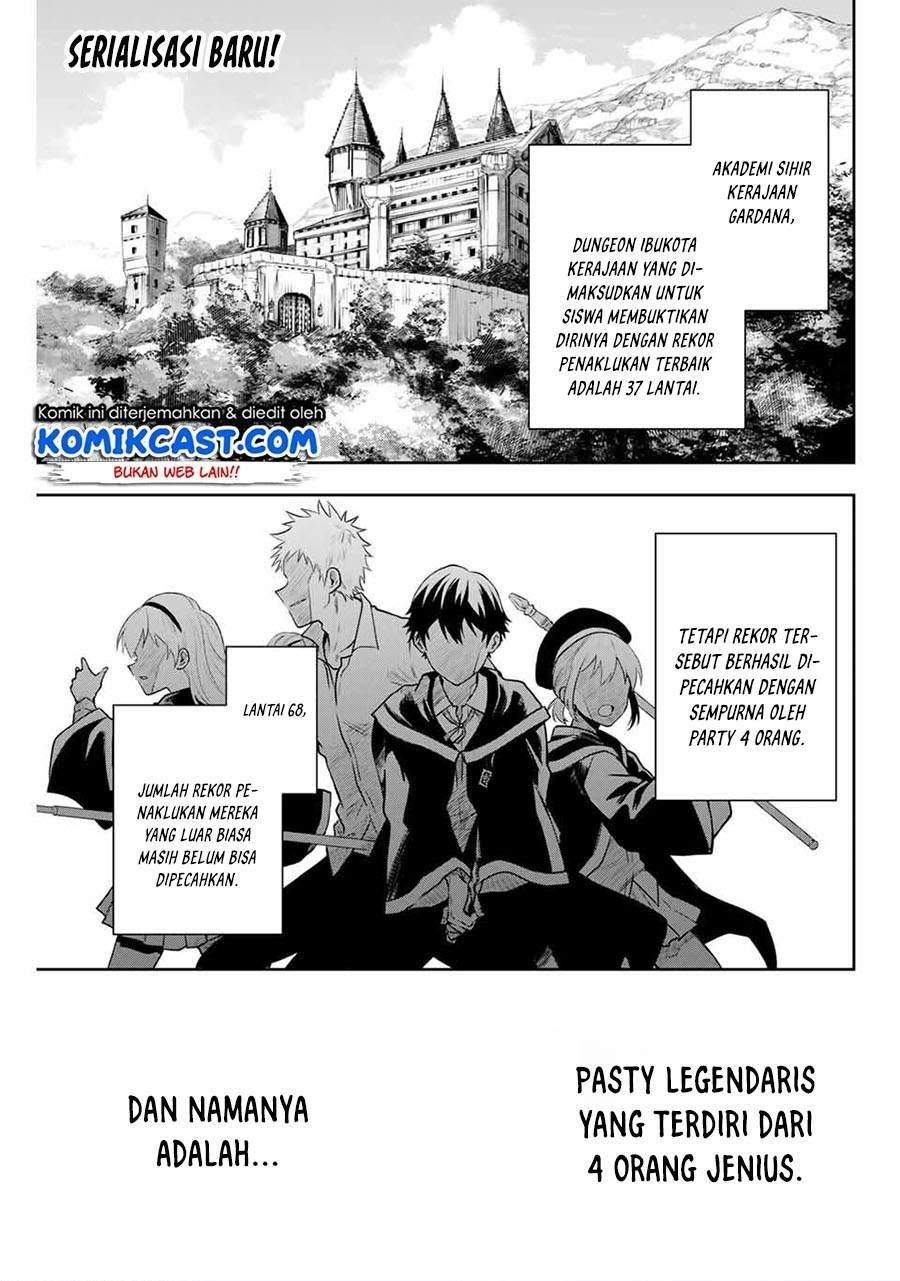 Komik A Court Magician, Who Was Focused On Supportive Magic Because His Allies Were Too Weak, Aims To Become The Strongest After Being Banished Chapter 1 gambar 1