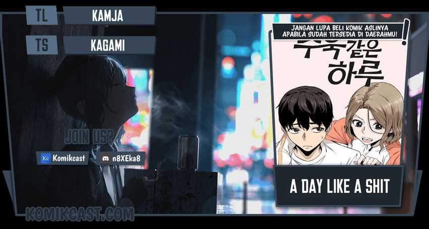 A Day Like a Shit Chapter 8 halaman 1