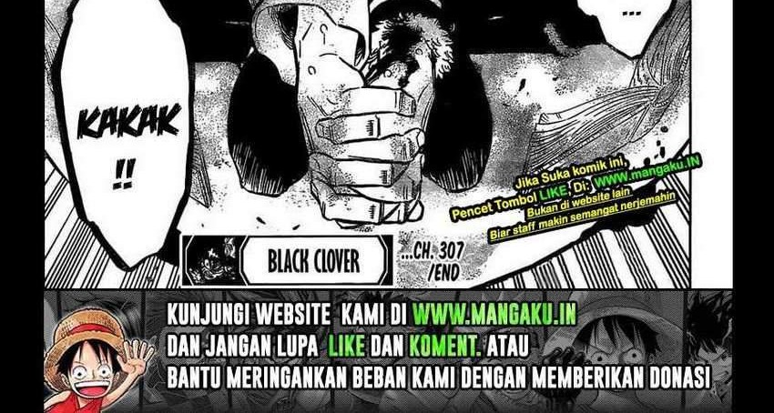 Black Clover Chapter 307 - Halaman 9