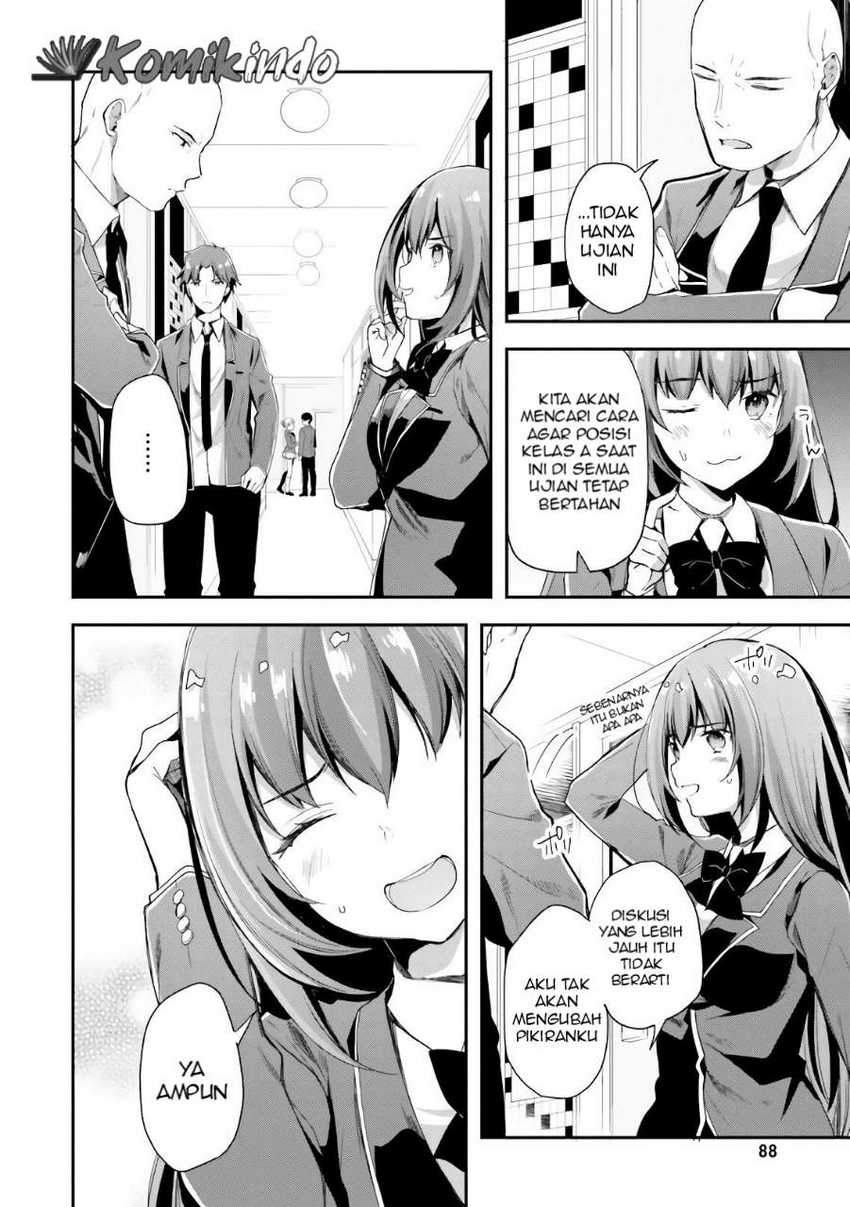 Youkoso Jitsuryoku Shijou Shugi no Kyoushitsu e Chapter 36 - Halaman 11