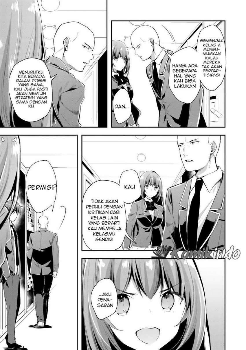 Youkoso Jitsuryoku Shijou Shugi no Kyoushitsu e Chapter 36 - Halaman 12