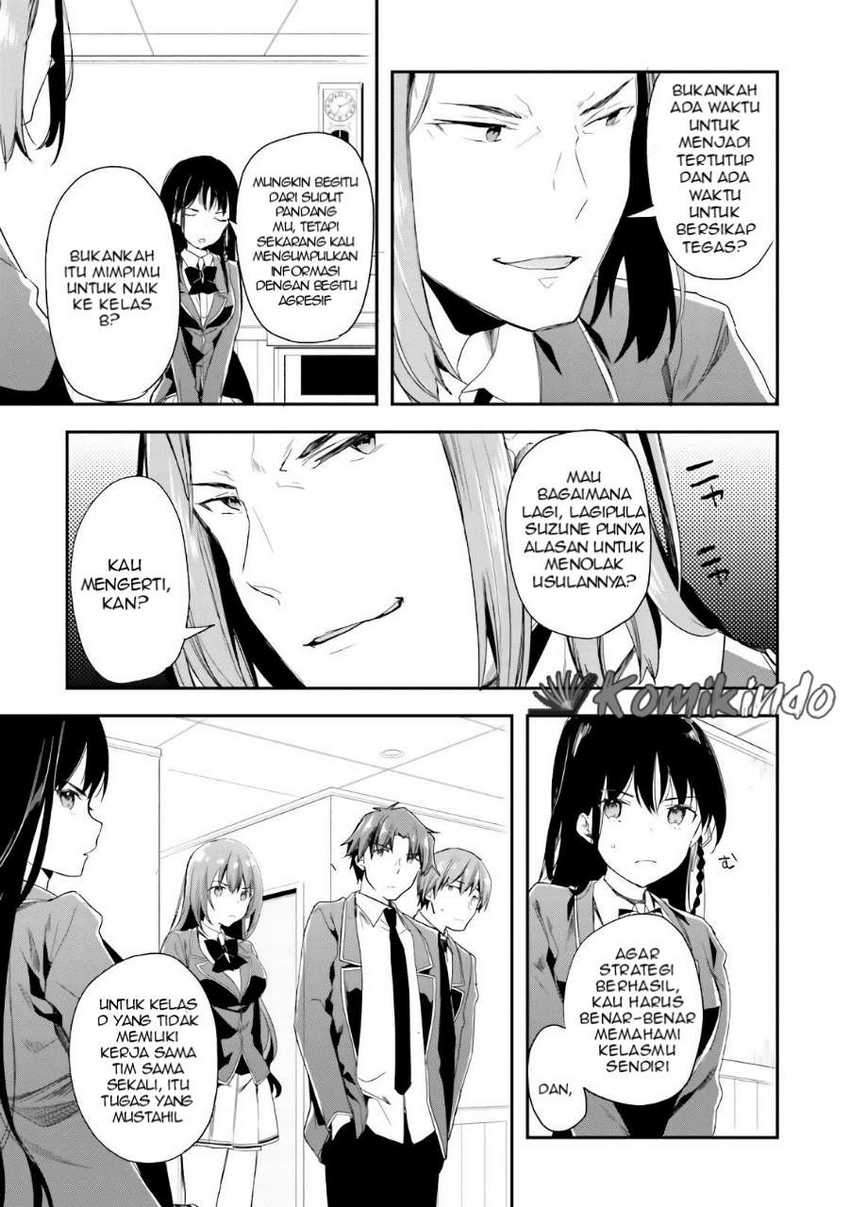 Youkoso Jitsuryoku Shijou Shugi no Kyoushitsu e Chapter 36 - Halaman 26