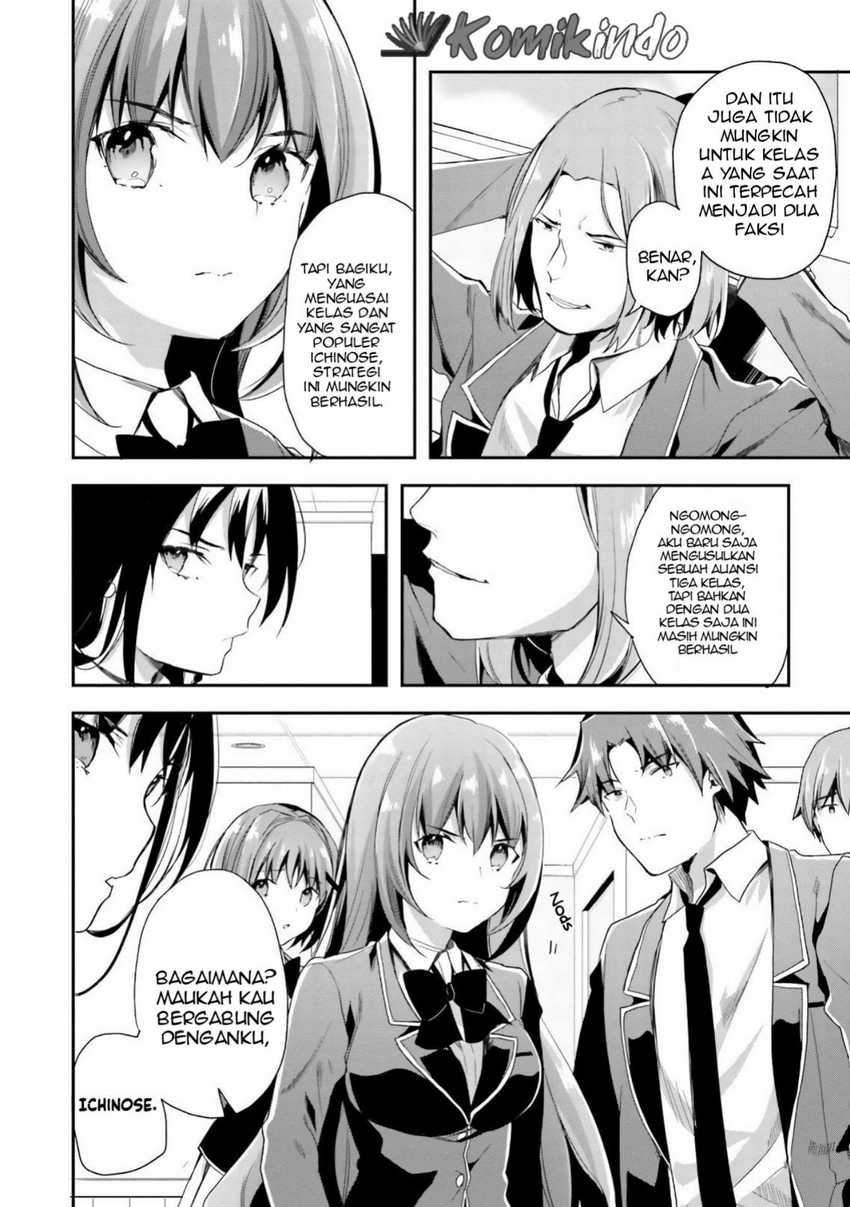 Youkoso Jitsuryoku Shijou Shugi no Kyoushitsu e Chapter 36 - Halaman 27