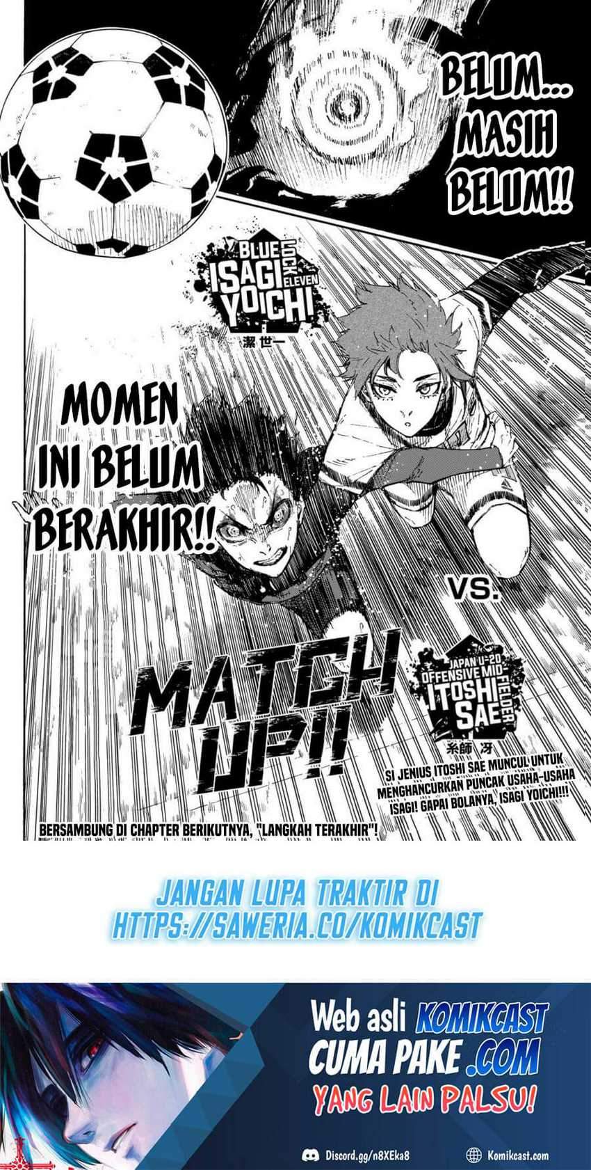 Blue Lock Chapter 136 - Halaman 19