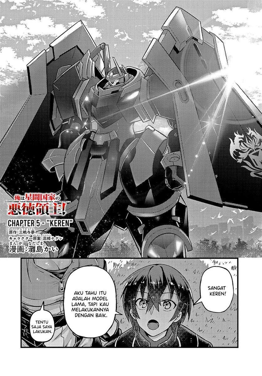 Manga OreAku, Ore wa Seikan Kokka no Akutoku Ryoushu! Chapter 5 gambar 2