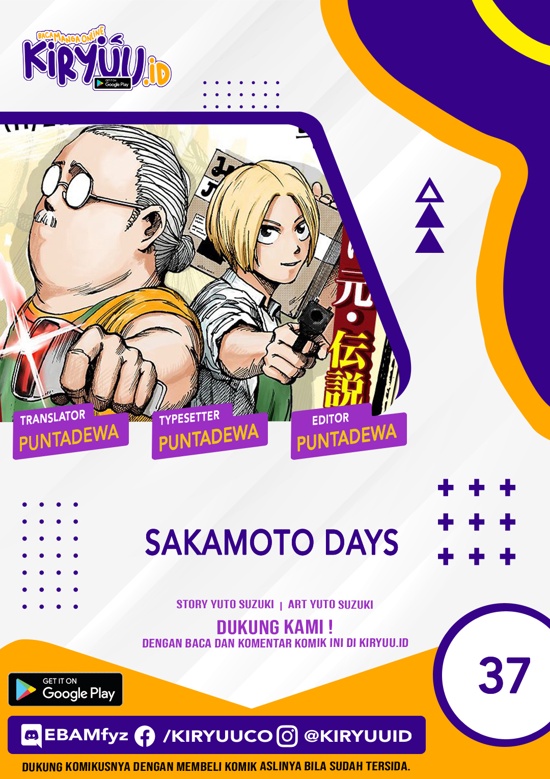 Komik Sakamoto Days Chapter 37 gambar 1