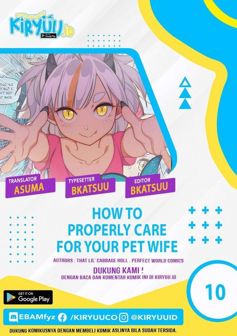 Komik How To Properly Care For Your Pet Wife Chapter 10 gambar 1