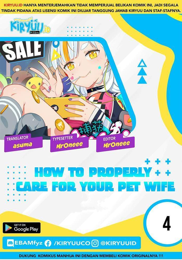 Komik How To Properly Care For Your Pet Wife Chapter 4 gambar 1