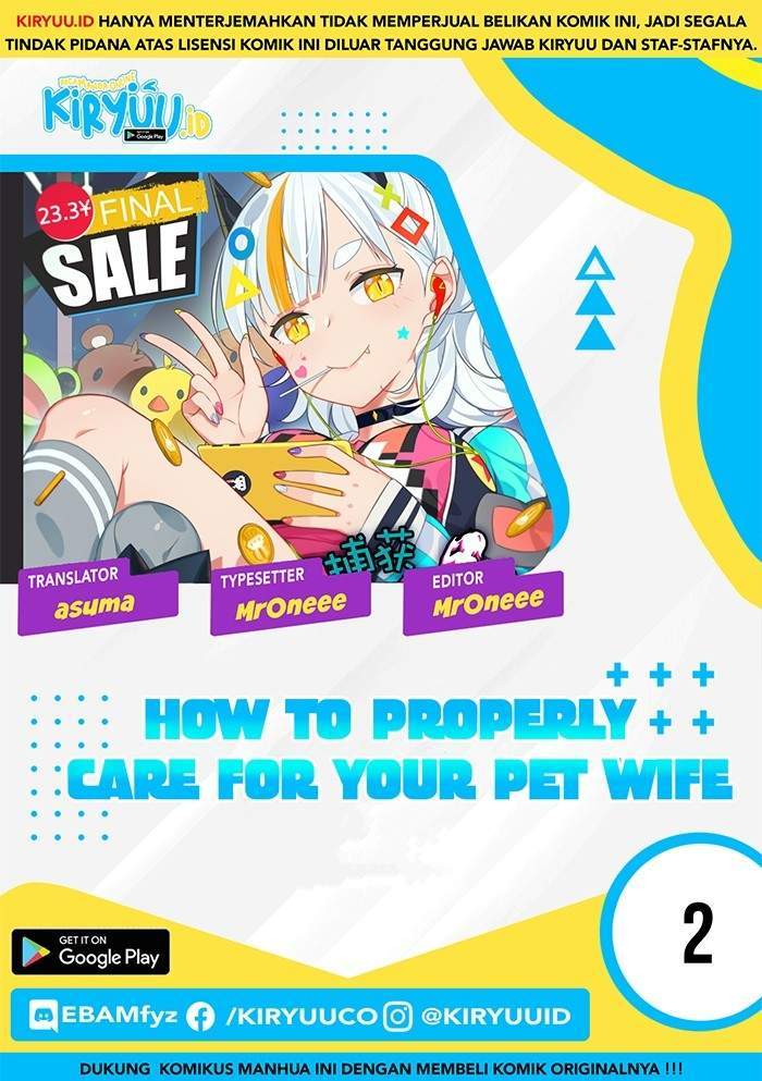 Komik How To Properly Care For Your Pet Wife Chapter 2 gambar 1