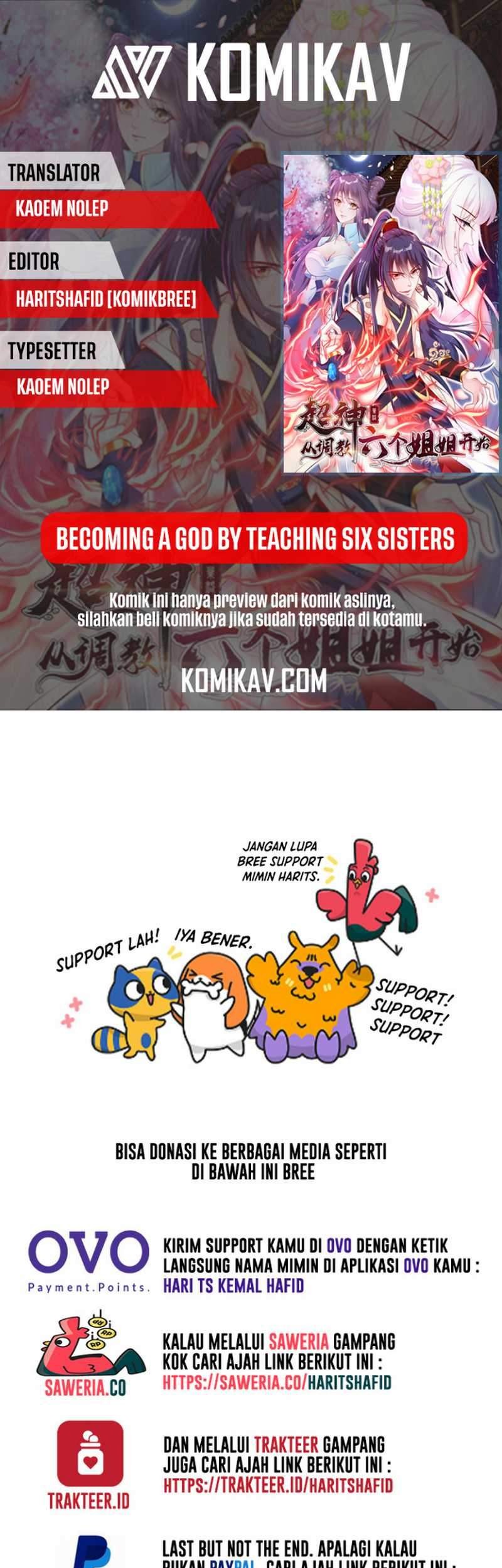 Komik Becoming A God By Teaching Six Sisters Chapter 08 gambar 1
