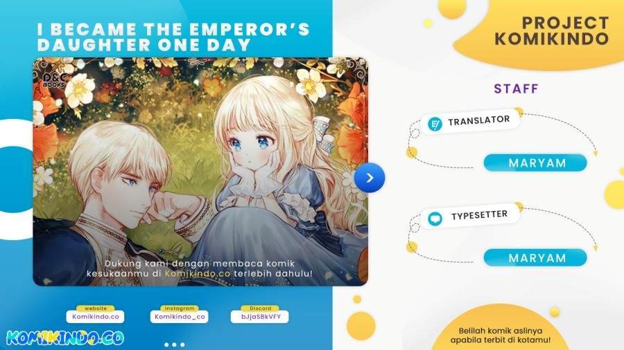 Komik I Became The Emperor’s Daughter One Day Chapter 54 gambar 1