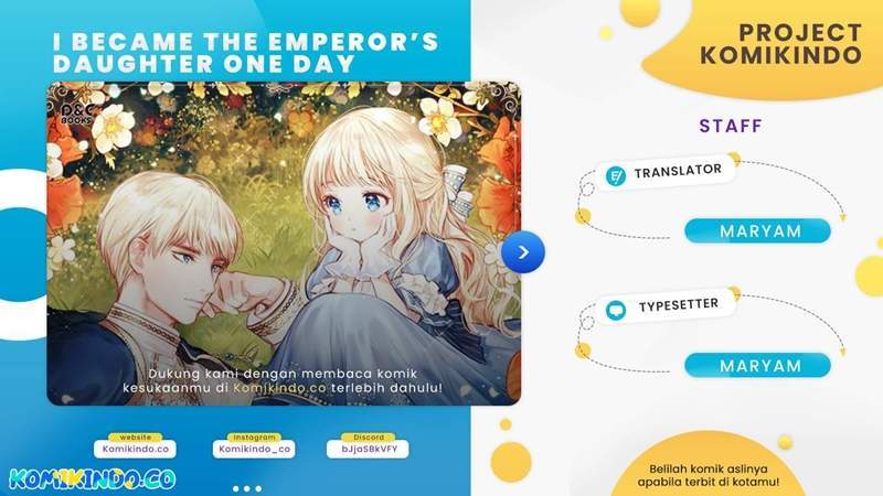 Komik I Became The Emperor’s Daughter One Day Chapter 52 gambar 1